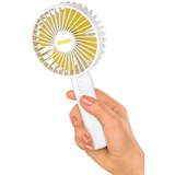 Unold Breezy Swing, Ventilador blanco/Amarillo