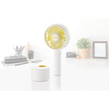 Unold Breezy Swing, Ventilador blanco/Amarillo