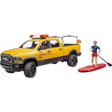 bruder 02506, Automóvil de construcción amarillo/Negro