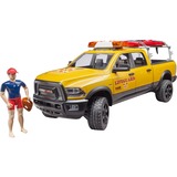 bruder 02506, Automóvil de construcción amarillo/Negro