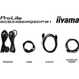 iiyama GCB3486WQSCP-B1, Monitor de gaming negro
