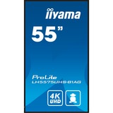 iiyama LH5575UHS-B1AG, Pantalla de gran formato negro (mate)