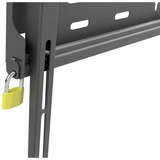 iiyama MD-WM4040 soporte para monitor Pared Negro, Soporte de pared negro, 125 kg, 100 x 100 mm, 400 x 400 mm, Negro