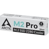 ARCTIC M2 Pro, Cuerpo de refrigeración plateado