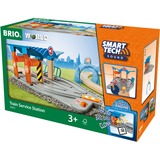 BRIO Smart Tech Sound Train Service Station, Juego de construcción Smart Tech Sound Train Service Station, 0,3 año(s)