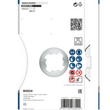 Bosch 2 608 615 131 accesorio para amoladora angular Corte del disco, Hoja Corte del disco, Piedra, Azulejo, 11,5 cm, Bosch, 2,22 cm, 1,4 mm