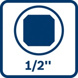 Bosch GDS 18V-330 HC PROFESSIONAL 1/2" 2800 RPM 560 Nm Negro, Azul, Rojo, Tornillo de percusión azul, Llave de impacto, Negro, Azul, Rojo, 1/2", 2800 RPM, 560 Nm, 1200 RPM