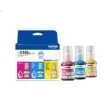 Brother BTD180CLVAL recambio de tinta para impresora Original Original, Cian, Magenta, Amarillo, Brother, DCP-T580DW, DCP-T583DW, DCP-T780DW, 5000 páginas, 3 pieza(s)