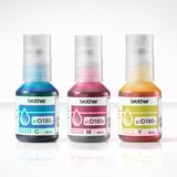 Brother BTD180CLVAL recambio de tinta para impresora Original Original, Cian, Magenta, Amarillo, Brother, DCP-T580DW, DCP-T583DW, DCP-T780DW, 5000 páginas, 3 pieza(s)