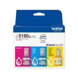 Brother BTD180CLVAL recambio de tinta para impresora Original Original, Cian, Magenta, Amarillo, Brother, DCP-T580DW, DCP-T583DW, DCP-T780DW, 5000 páginas, 3 pieza(s)
