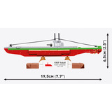 COBI ORP Sokół Polish Submarine, Juegos de construcción 