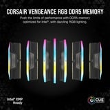 Corsair DIMM 32 GB DDR5-6200 (2x 16 GB) Kit Dual, Memoria RAM negro