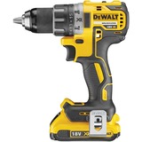 DEWALT DCD791D2-QW taladro Sin llave 1,5 kg Negro, Amarillo, Taladro/destornillador amarillo/Negro, Taladro de pistola, Sin llave, 1,3 cm, 4 cm, 1,3 cm, 1,5 mm