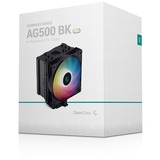 DeepCool AG500 ARGB, Disipador de CPU negro