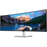 Dell UltraSharp U4924DW pantalla para PC 124,5 cm (49") 5120 x 1440 Pixeles 5K Ultra HD LCD Negro, Plata, Monitor LED plateado/Negro, 124,5 cm (49"), 5120 x 1440 Pixeles, 5K Ultra HD, LCD, 14 ms, Negro, Plata