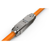 Digitus Acoplador profesional Cat.6a para aplicaciones de campo, 500 MHz, 10GBase-T, Embrague 