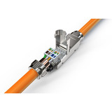 Digitus Acoplador profesional Cat.6a para aplicaciones de campo, 500 MHz, 10GBase-T, Embrague 