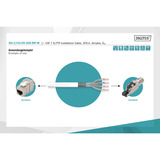 Digitus Cable de instalación Professional Cat.7 S/FTP Maxflex simplex, Dca blanco