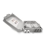 Digitus Caja de distribución FTTH para exterior - 24 acopladores LC/Dúplex o 24 SC/Simplex, Caja de fíbra óptica 