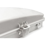 Digitus Caja de distribución FTTH para exterior - 24 acopladores LC/Dúplex o 24 SC/Simplex, Caja de fíbra óptica 