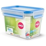 Emsa 508541 recipiente de almacenar comida Rectangular Caja Transparente 8 pieza(s) transparente/Azul, Caja, Rectangular, Transparente, Alemania, 115 mm, 165 mm
