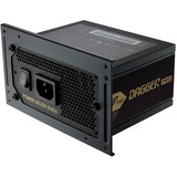 FSP DAGGER PRO 850W Unidad de fuente de alimentación SFX SFX3.3 Negro, Fuente de alimentación de PC 850 W, 100 - 240 V, 50/60 Hz, 12-6 A, Activo, 120 W