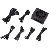 FSP DAGGER PRO 850W Unidad de fuente de alimentación SFX SFX3.3 Negro, Fuente de alimentación de PC 850 W, 100 - 240 V, 50/60 Hz, 12-6 A, Activo, 120 W