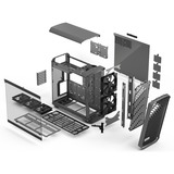 Fractal Design Torrent Torre Gris, Cajas de torre gris, Torre, PC, Gris, ATX, EATX, ITX, micro ATX, SSI CEB, Vidrio templado, Juego