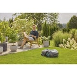 GARDENA Robot cortacésped smart SILENO max 800m² gris/Turquesa