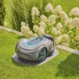 GARDENA smart SILENO max 800m², 19901-20, Robot cortacésped gris/Turquesa