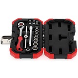 GEDORE R49003016 set de conectores y conector, Llave de tubo rojo, 620 g, 53 mm