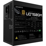 GIGABYTE GP-UD750GM 750W, Fuente de alimentación de PC negro