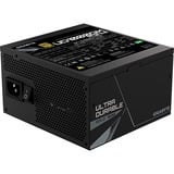 GIGABYTE UD1000GM PG5 V2 Fuente de Alimentación – PCIe Gen 5.1, 80 PLUS Gold, Diseño completamente modular, Ventilador de 120 mm, Compatible con ATX 3.1, Enchufe EU, Fuente de alimentación de PC negro, 80 PLUS Gold, Diseño completamente modular, Ventilador de 120 mm, Compatible con ATX 3.1, Enchufe EU, 1000 W, 100 - 240 V, 50/60 Hz, 15 - 6.5 A, Activo, 125 W