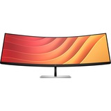 HP Monitor curvo DQHD E45c G5, Monitor LED negro/Plateado, 113 cm (44.5"), 5120 x 1440 Pixeles, Dual QHD, LCD, 3 ms, Negro