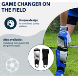 HUDORA Guantes de portero para niños, gris, Talla M gris/blanco