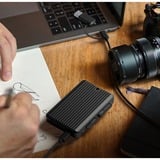 ICY BOX IB-CR504-C31 lector de tarjeta USB 3.2 Gen 2 (3.1 Gen 2) Type-C Negro, Lector de tarjetas negro, CFexpress, SD, Negro, 10000 Mbit/s, Aluminio, Plástico, USB 3.2 Gen 2 (3.1 Gen 2) Type-C, 60 mm