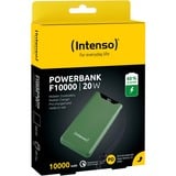 Intenso Powerbank F10000 Verde, Banco de potencia verde