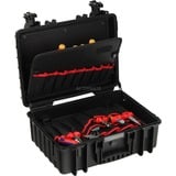 KNIPEX Maletín de herramientas "Robust23 Start" Electro, 24 piezas, Kit de herramientas negro