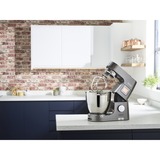 Kenwood KWL90.004SI Batidora de varillas 1400 W Plata, Robot de cocina plateado, Batidora de varillas, Plata, Batir, Amasar, Mezcla, Remover, 1,5 m, 7 L, Tocar