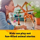 LEGO Creator Safari de Animales Salvajes, Juegos de construcción Juego de construcción, 9 año(s), Plástico, 780 pieza(s), 1 kg