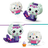 LEGO Los amigos gatos de Gabby de Gabby's Dollhouse hechos con piezas LEGO, Juegos de construcción 