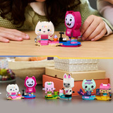 LEGO Los amigos gatos de Gabby de Gabby's Dollhouse hechos con piezas LEGO, Juegos de construcción 