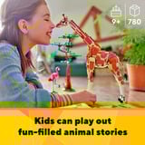 LEGO Safari de Animales Salvajes, Juegos de construcción Juego de construcción, 9 año(s), Plástico, 780 pieza(s), 1 kg