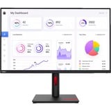 Lenovo ThinkVision T32p-30 pantalla para PC 80 cm (31.5") 3840 x 2160 Pixeles 4K Ultra HD LED Negro, Monitor LED negro, 80 cm (31.5"), 3840 x 2160 Pixeles, 4K Ultra HD, LED, 6 ms, Negro