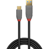 Lindy Cable USB 3.2 Tipo A a C, Anthra Line gris