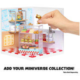 MGA Entertainment Spaces Starter Pack- Pizza, Manualidades Miniverse Spaces Starter Pack- Pizza, Café, 8 año(s), Multicolor, Plástico