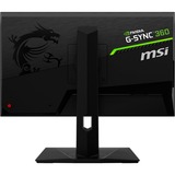 MSI Monitor de gaming negro