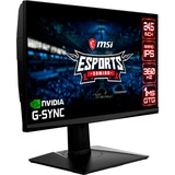 MSI Oculux NXG253RDE, Monitor de gaming negro