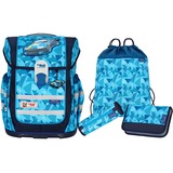 McNeill Cartera de escuela celeste/Azul