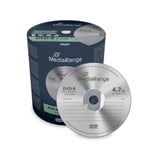 MediaRange MR442 DVD en blanco 4,7 GB DVD-R 100 pieza(s), DVDs vírgenes DVD-R, Caja para pastel, 100 pieza(s), 4,7 GB